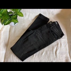 black/gray jeans